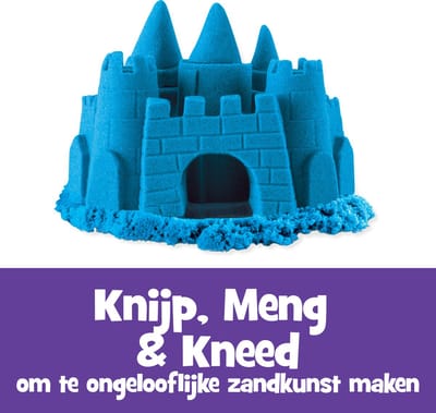 Kinetic Sand - Speelzand - 907 g origineel Kinetic Sand - Blauw - Sensorisch speelgoed