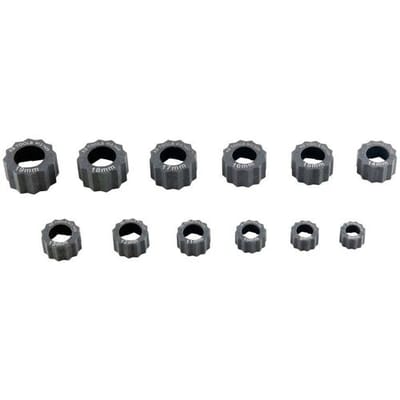 Zeskantmoer KS Tools; 8-19 mm; 12 eenheden