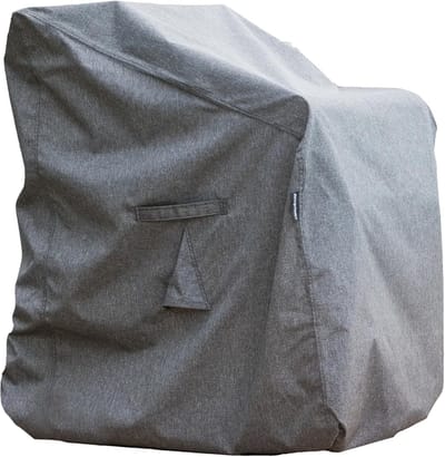 Hesperide Tuinstoelen Beschermhoes Hambo - grijs - polyester - waterafstotend - 70 x 70 x 120 cm