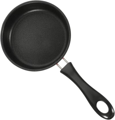Mini Koekenpan - Omeletpan Wokpan - Snel Eten Bereiden - Antiaanbaklaag - 25x13x3cm - Roze