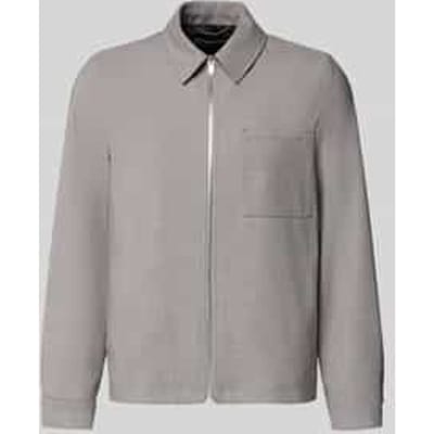Regular fit jack met viscose Model 'Jerson'