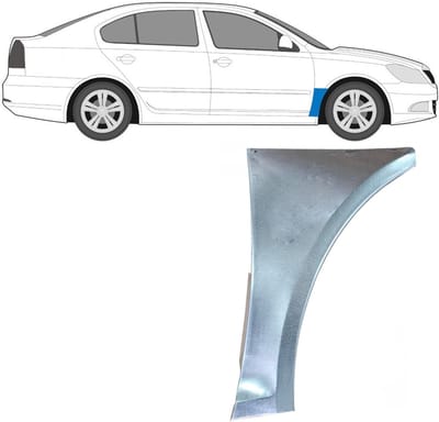 Reparatiepaneel voorspatbord voor Skoda Octavia II 2004-2013 / Rechts