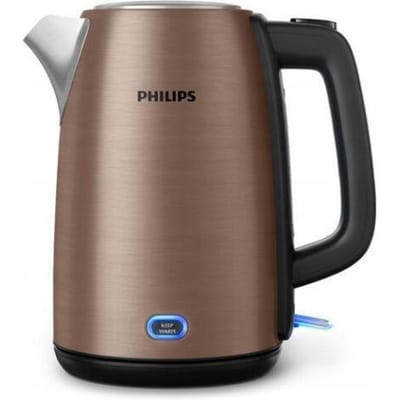 Philips Waterkoker Viva Collection HD9355 - kettle - Koper - Koper - 2060 W