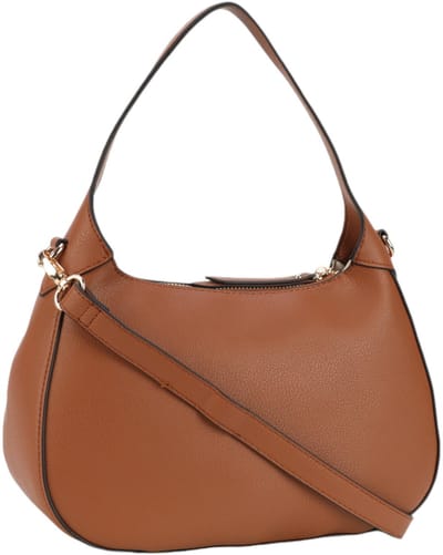 GERRY WEBER Schoudertas Serenity Hobo Bag Cognac Bruine