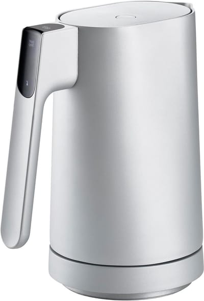 Waterkoker Temperatuurregeling - Elektrische Ketel Warmhoudfunctie - Thee en Koffie Zetten - Zeven Temperatuurinstellingen - 12 Liter - Zilver