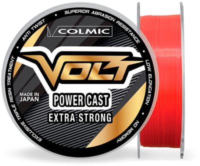 Colmic Volt Power Cast Monofilament 1000 M Transparant 0.180 mm