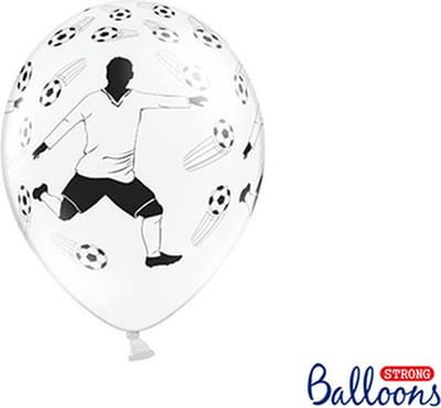 Partydeco - Ballonnen Voetbal Player (50 stuks)