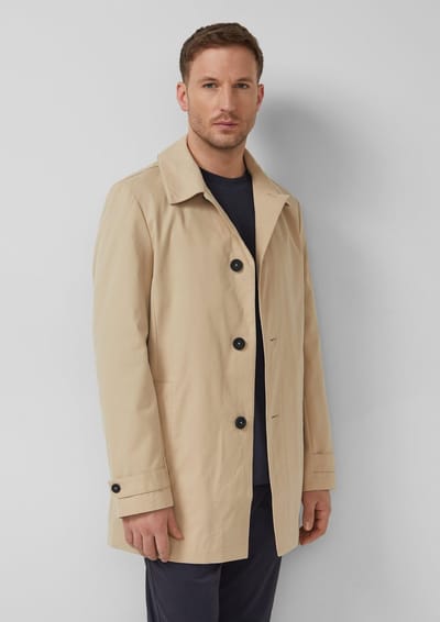 s.Oliver BLACK LABEL - Heren jas - Maat 56 - Mannen - Bruin - voering