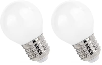 Spectrum LED Lamp E27 4W 230V - 400 Lumen - 2700K Warm wit - Gezellig licht - Energiezuinig - 2 stuks