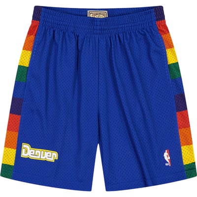 Mitchell And Ness NBA Denver Nuggets NBA Denver Nuggets Korte Broek Blauw