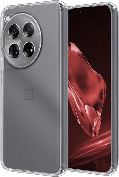 Hoesje - Geschikt voor OnePlus 12 - Sterk & Shockproof - Hoes Cover - Siliconen Case - Transparant
