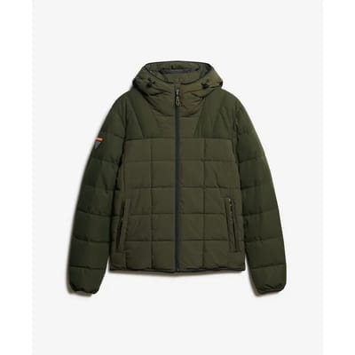 Superdry - Expedition-pufferjas met capuchon - Heren - Gewatteerde jassen