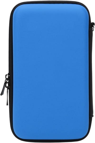 Waterdichte Hardcase voor New 2DS XL, 2DS LL en 3DS, Beschermende Tas met 8 Slotjes voor Draagbare Console