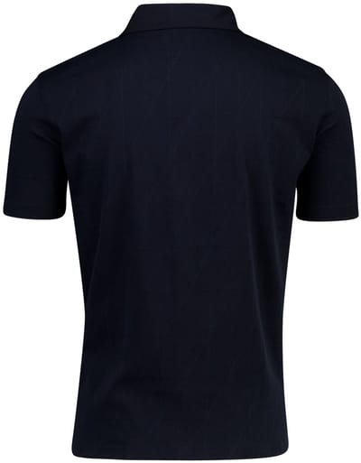 Navy overhemd Pierre Cardin Atelier korte mouwen knopen