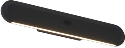 Kosilum - Aika - Wandlamp - Zwart - Aluminium en acryl
