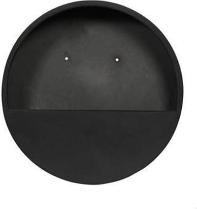 Pottery Pots Plantenbak Wally (hanging) M - Ø50cm x H10cm - Indoor en Outdoor - Black