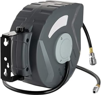 Compressor slang - Compressorslang - Persluchtslang - Compressor luchtslang - 10m+1m (3/8") - Grijs