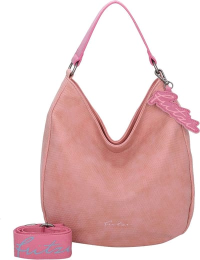 Fritzi aus Preußen Schoudertas Filli02 Sunny Hobo Bag Papaya Zalmroze