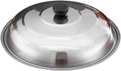 Pandeksel - Pannenafdekking - Koken - Universele Pasvorm - 38 cm - Zilver