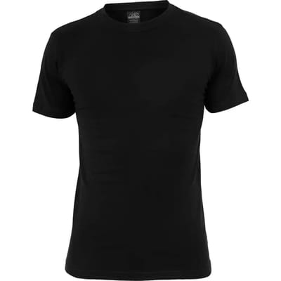Urban Classics Basic Tee T-shirt zwart S Katoen Heren - Basics, Street wear