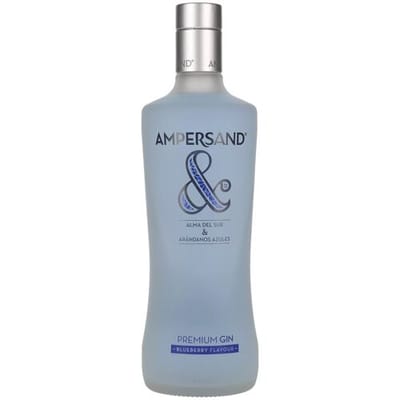 Ampersand Gin Ampersand BLUEBERRY FLAVOUR Premium Gin 37,5% Vol. 0,7l
