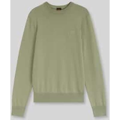pullover in regular fit van mix van katoen en kasjmier model 'Kanovano_S'