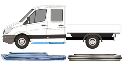 Reparatiepaneel set voor Mercedes Sprinter 2006-2018 / Links