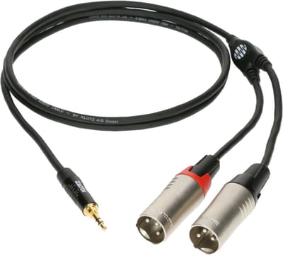 Klotz KY9-300 Y-adapterkabel 3 m - Insert kabel