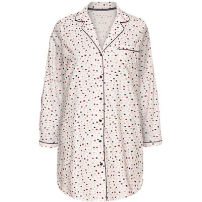 ESMARA Dames oversized shirt (Stippen, XS (32/34))