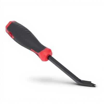 Dailygoods- Nietjesverwijderaar met Comfortabele Grip - Nietjestrekker - Bekledingsgereedschap - Spijkertrekker - Heavy Duty - 30 Graden Gebogen Klauw - Nagelverwijderaar