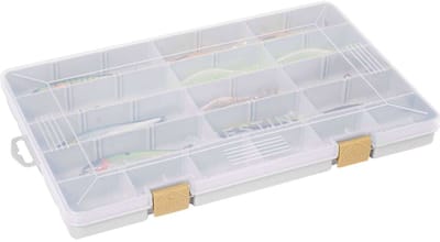 Westin W3 Tackle Box Grey-Clear - Maat : 35.5 x 22.5 x 3.5cm