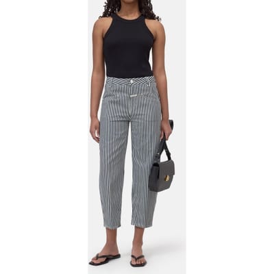 Closed Stover-x Dark Blue Size: W25L34 | Wide-Leg & Flared Pants Outlet | Dames | Blauw
