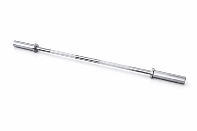 Tornello Sports Olympische Halterstang 120 cm | Rechte Halterstang 50 mm | Voor Krachttraining & Gewichtheffen