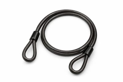 Staalkabel met Ogen – 1,2 meter – Ø 12 mm – Geplastificeerd