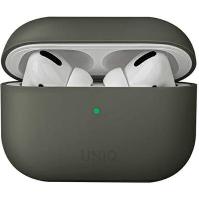 UNIQ - Lino - AirPods Pro Siliconen hoesje grijs/grijs mos