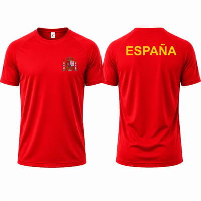 Landenteams - Spanje - WK 2026 - Maat S - voetbal spullen - voetbaltenue - voetbal shirt