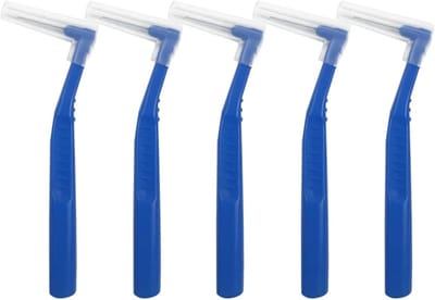 Interdentale borstels - Tandenstokers Mini borstels - Mondhygiëne - L-vorm ontwerp - 07 mm - null