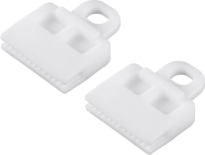 Glasgeleiderclips - Raamklemmen - Auto reparatie - Universele pasvorm - 2 stuks - Wit