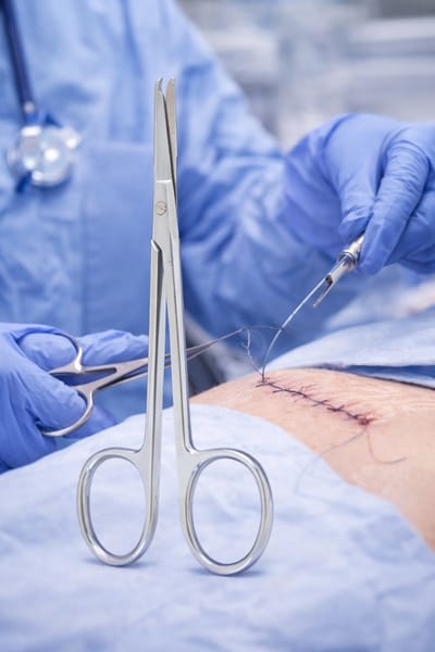 Belux Surgical Instruments – Spencer Onthechtingsschaar 11,5 cm – RVS – Hechtingsschaar – Autoclaveerbaar