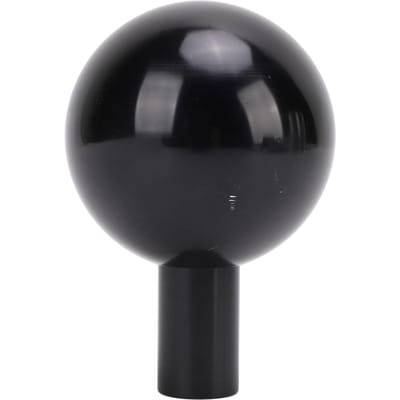Pommeau de levier de vitesse 2,25 pouces Aluminium Anodisé Noir Filetage M16 X 1.5 Boule de levier de vitesse pour Cummins Manuel black