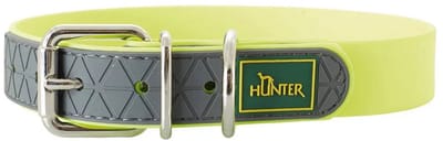 Dog collar Hunter Convenience Yellow (28-36 cm)