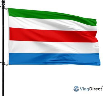 Huldenbergse vlag - Gemeente Huldenberg vlag - 90 x 150 cm.