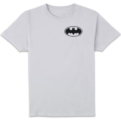 DC Batman Pocket Logo Men's T-Shirt - White - XL