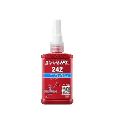 DW4Trading Industriële Schroefdraad Lijm 50 ml nr 242- Welding Glue Adhesive - Grote Flacon Schroefdraadborging