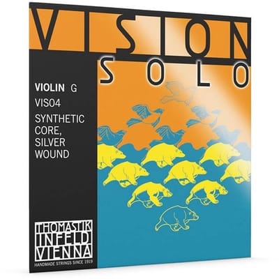Thomastik Infeld VIS-04 violin string G-4 4/4, synthetic core, silver wound