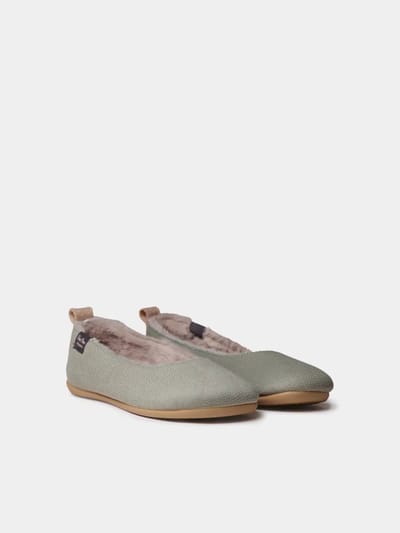 Damesslippers in ballerina-stijl met binnenvoering | MOLINA