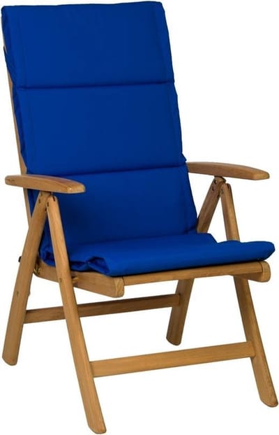 Tuinkussen Hoge Rug dun Forza Kobalt Olefin 2821