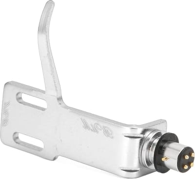 Draaitafel-headshell Phono-headshell-set met Volledige Boventonen - Plug-and-play - Aluminiumlegering - Trouw (zilver)