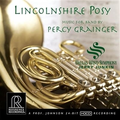 Dallas Wind Symphony & Jerry Junkin - Lincolnshire Posy (Music For Band By Percy Grainger) (CD)