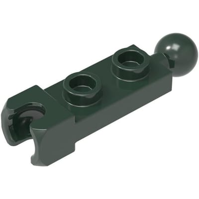 10 STUKS 14419 1x2 SideB met Trekhaak Socket Bord Bouwstenen Moc Kleur Bijlagen Compatibel met Brick DOE-HET-ZELF Componenten 10PCS